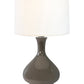 Modern Lantern Cordless Lamp Bartlett Lapis Peppercorn