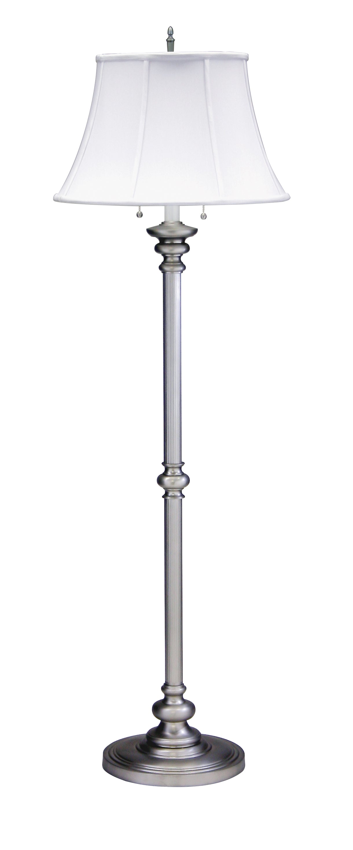 House of Troy Newport 57.5" Pewter Floor Lamp N601-PTR
