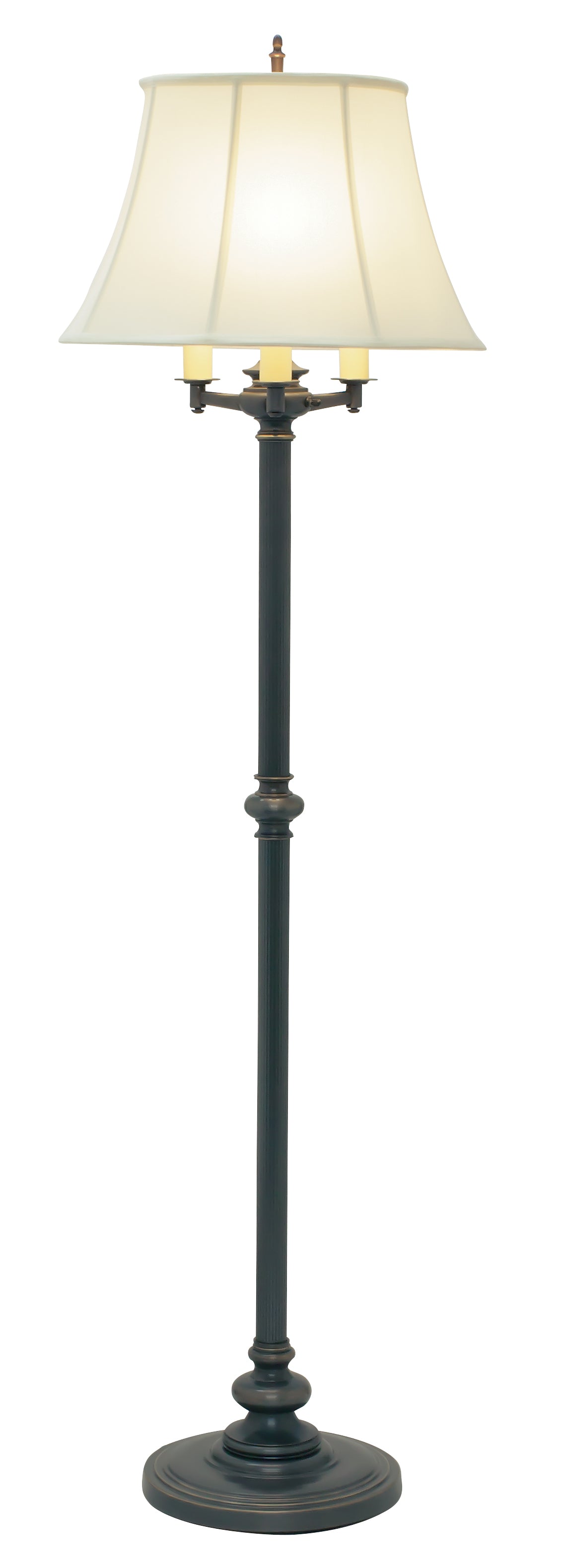 House of Troy Newport 66" Oil Rubbed Bronze 6-Way Floor Lamp N603-OB