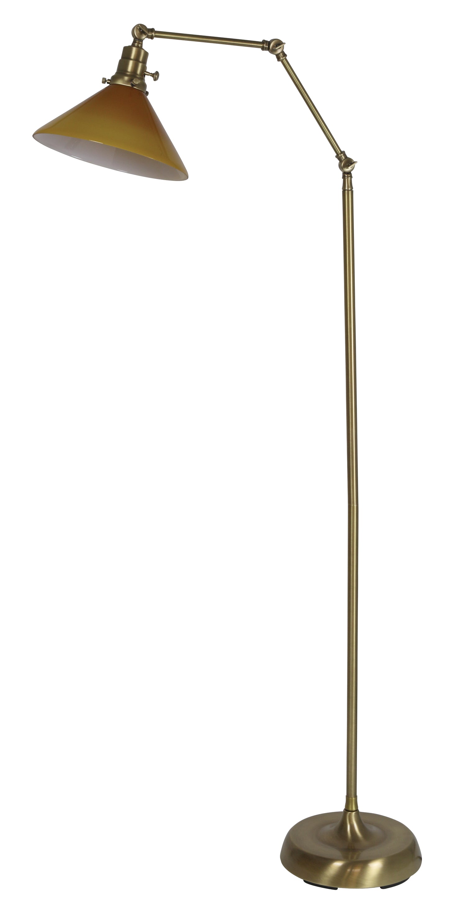 House of Troy Otis Industrial Floor Lamp OT600-AB-AM