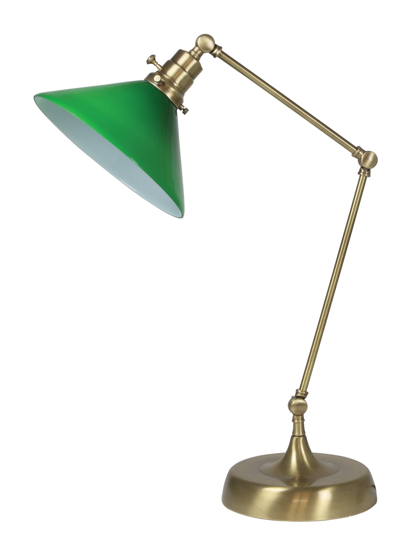 House of Troy Otis Industrial Table Lamp OT650-AB-GR