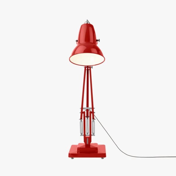 Original 1227 Giant Floor Lamp Crimson Red by Anglepoise