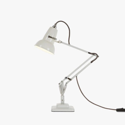 Original 1227 Mini Desk Lamp Linen White by Anglepoise