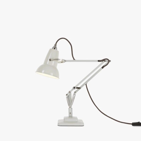 Original 1227 Mini Desk Lamp Linen White by Anglepoise