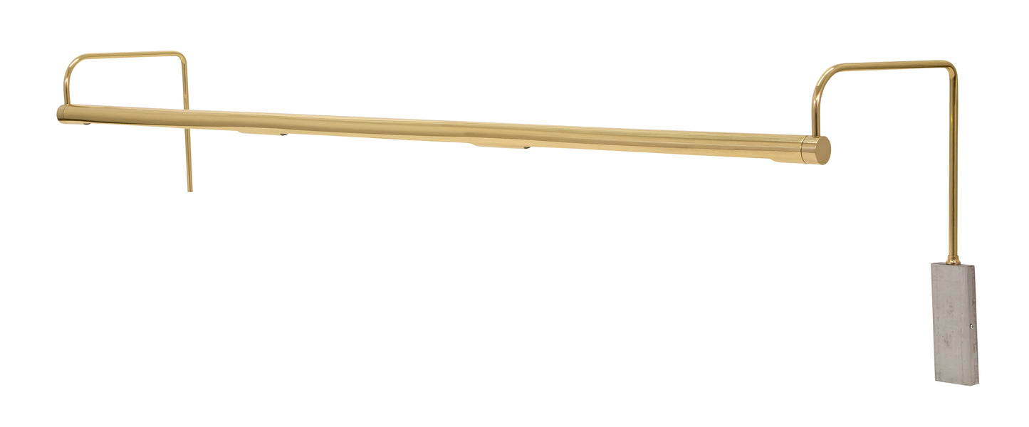 House of Troy Slim-Line 43" LED Picture Light Polished Brass SLEDZ43-61