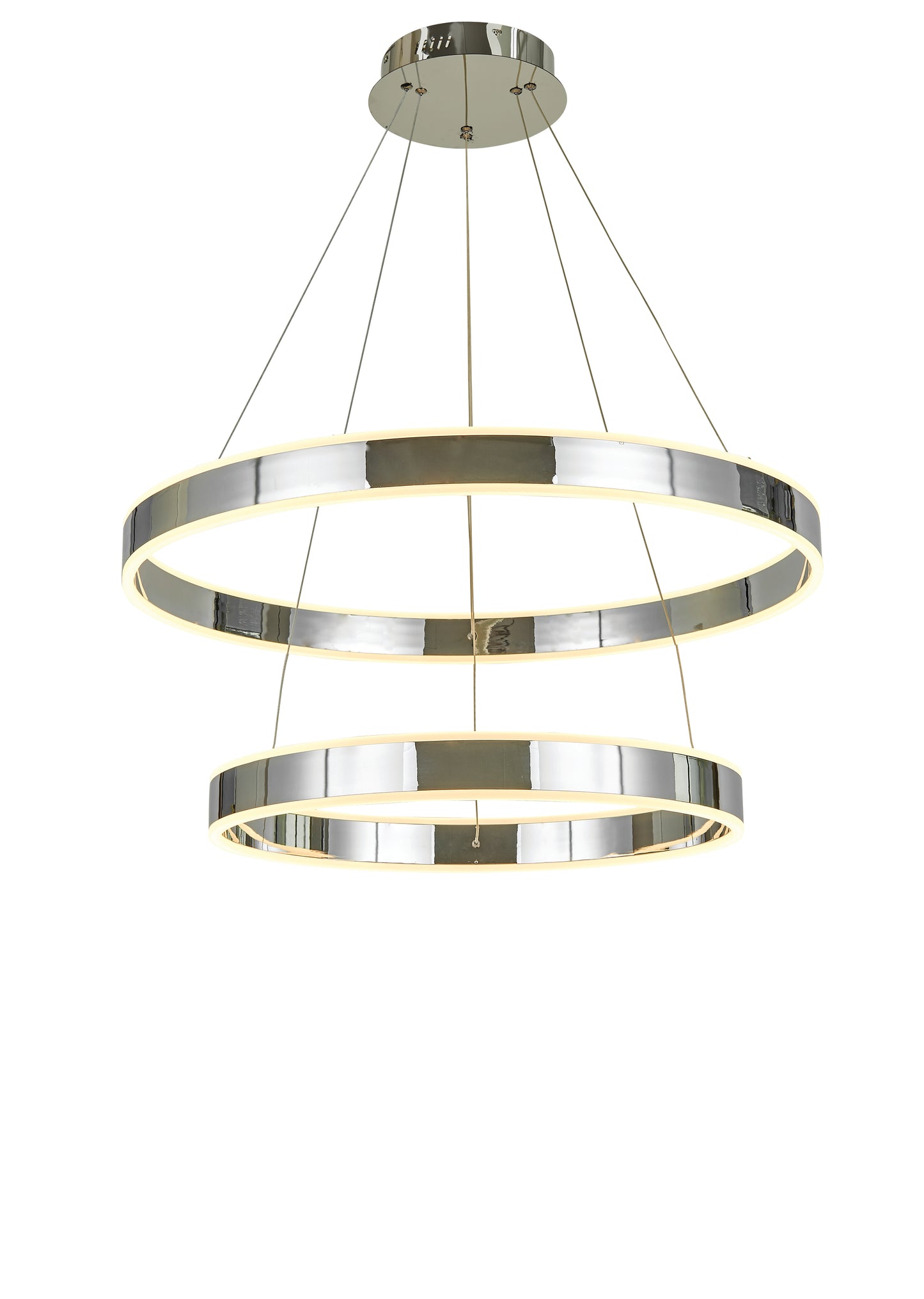 Thumprints Chrome Emeri Foyer Chandelier T1007-CH