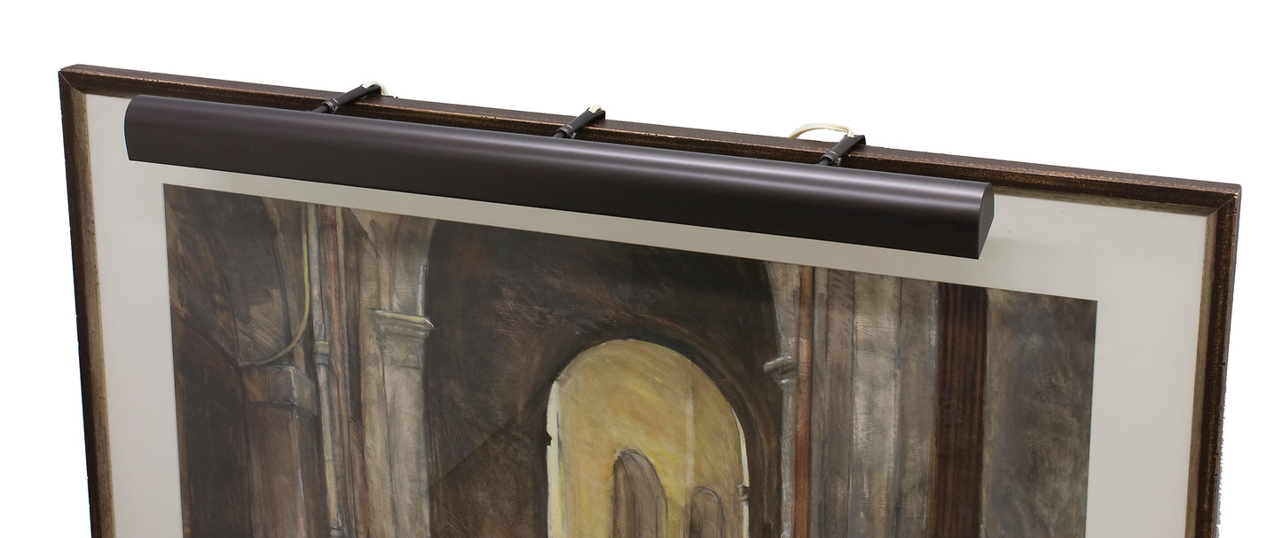 House of Troy Traditional 42" Mahogany Bronze Picture Light T42-81