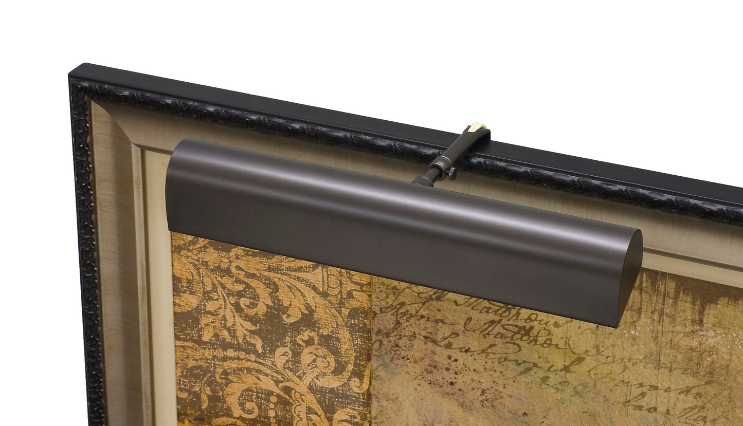 House of Troy Traditional LED 14" Mahogany Bronze Picture Light TLEDZ14-81