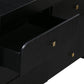 Hump 6 Drawer Black Dresser by TOV
