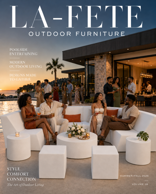 La-Fête Outdoor Furniture: Luxury Resort-Style Living for Your Home | MetropolitanDecor.com