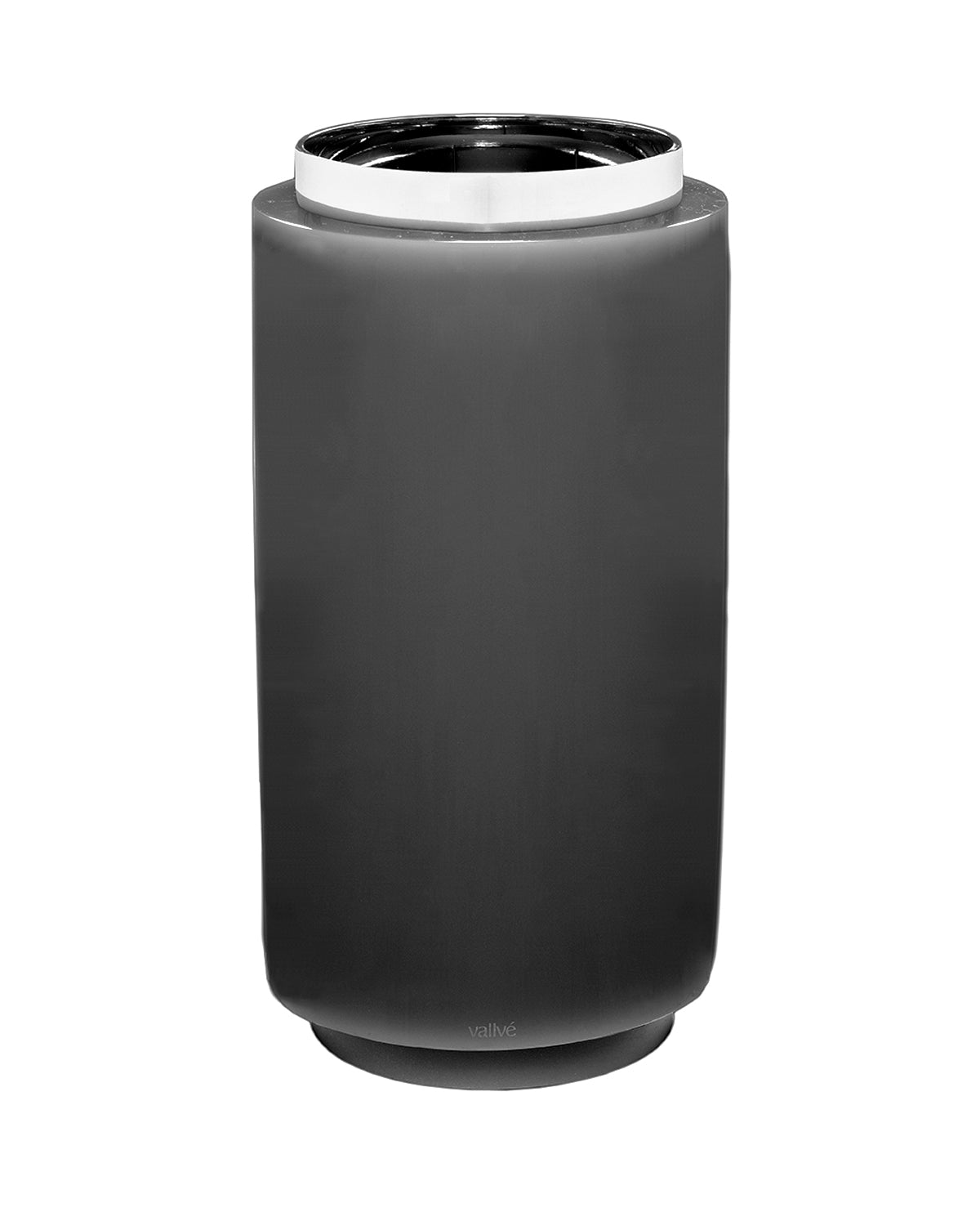 Vallvé Aro wastebasket in Graphite resin – photo 2