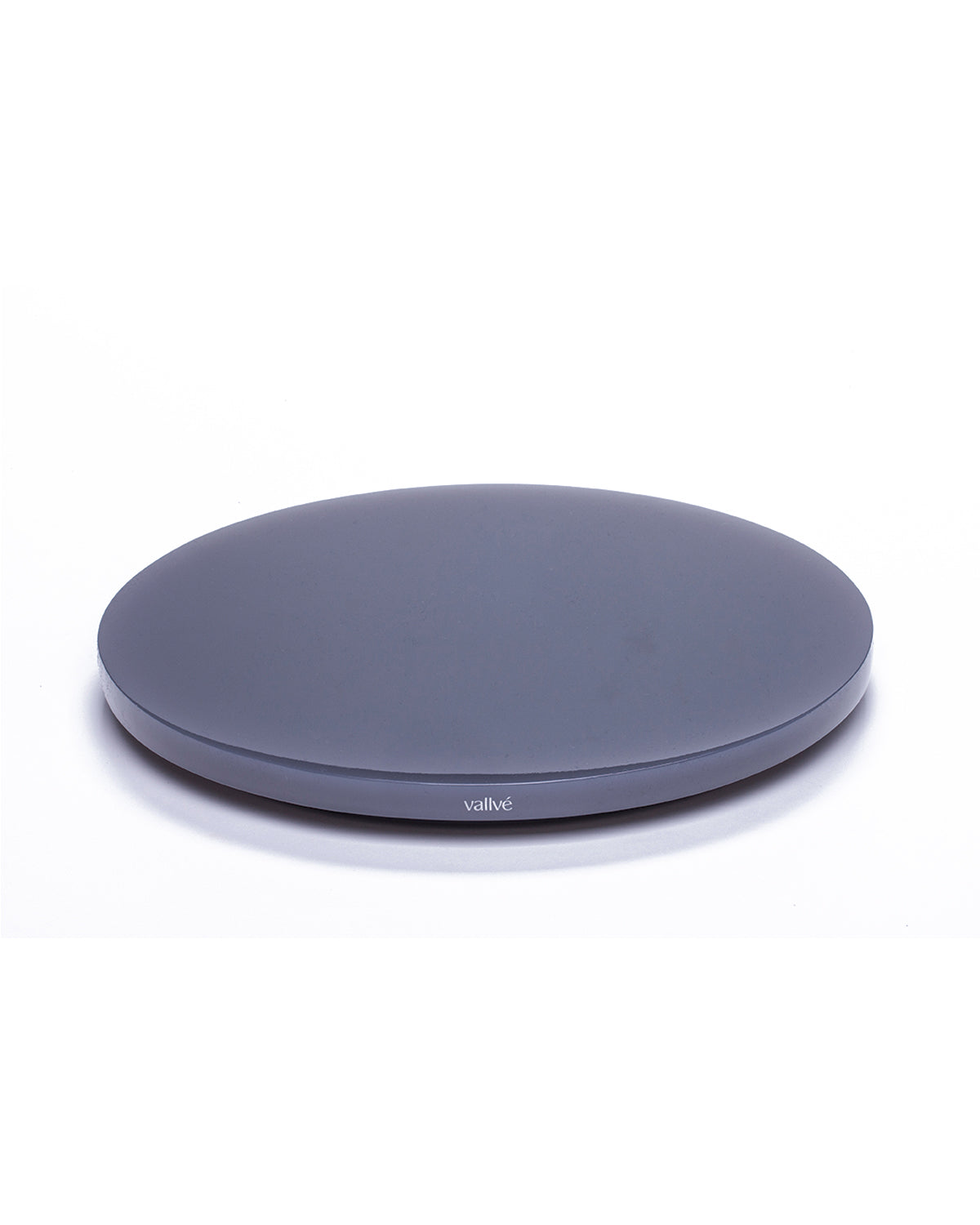 Vallvé Aro round tray in Graphite resin – photo 2