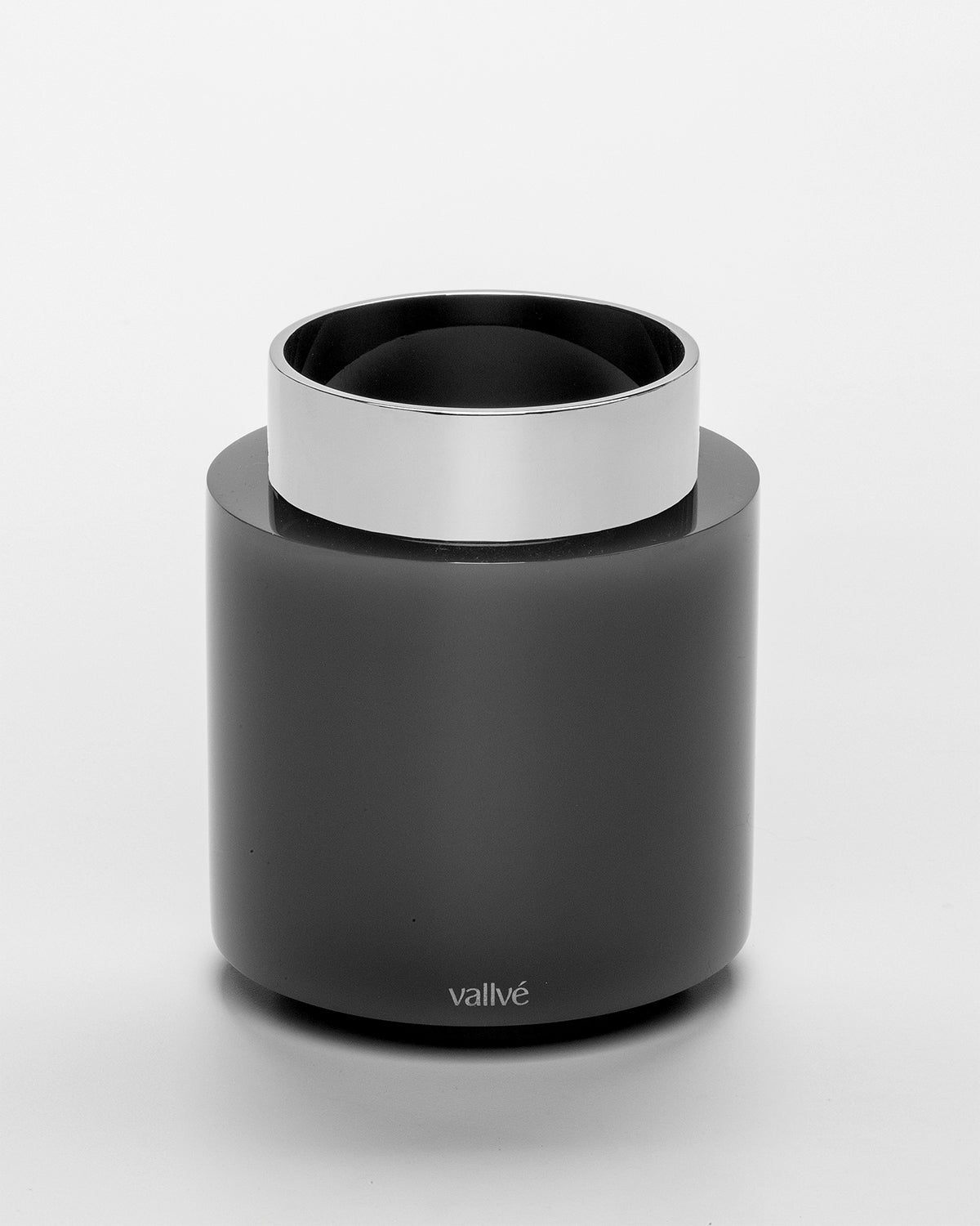 Vallvé Aro toothbrush holder in Graphite resin – photo 1
