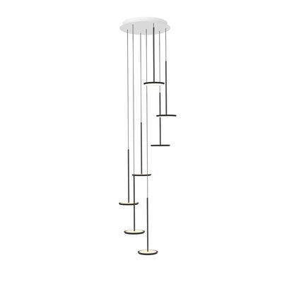 Pablo Designs Sky Solo 7 Light Chandelier 