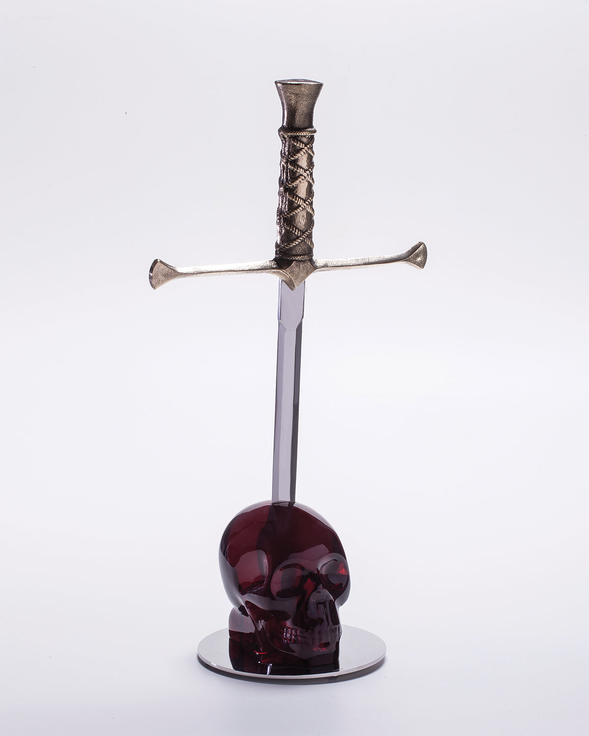 Vallvé Cranium Vintage towel rack in Red resin – photo 3