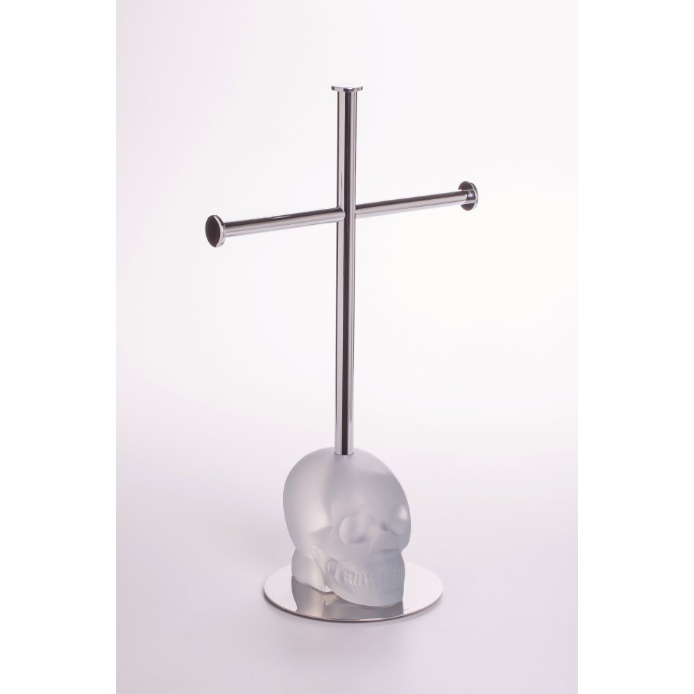 Vallvé Cranium towel rack in Clear resin – photo 4