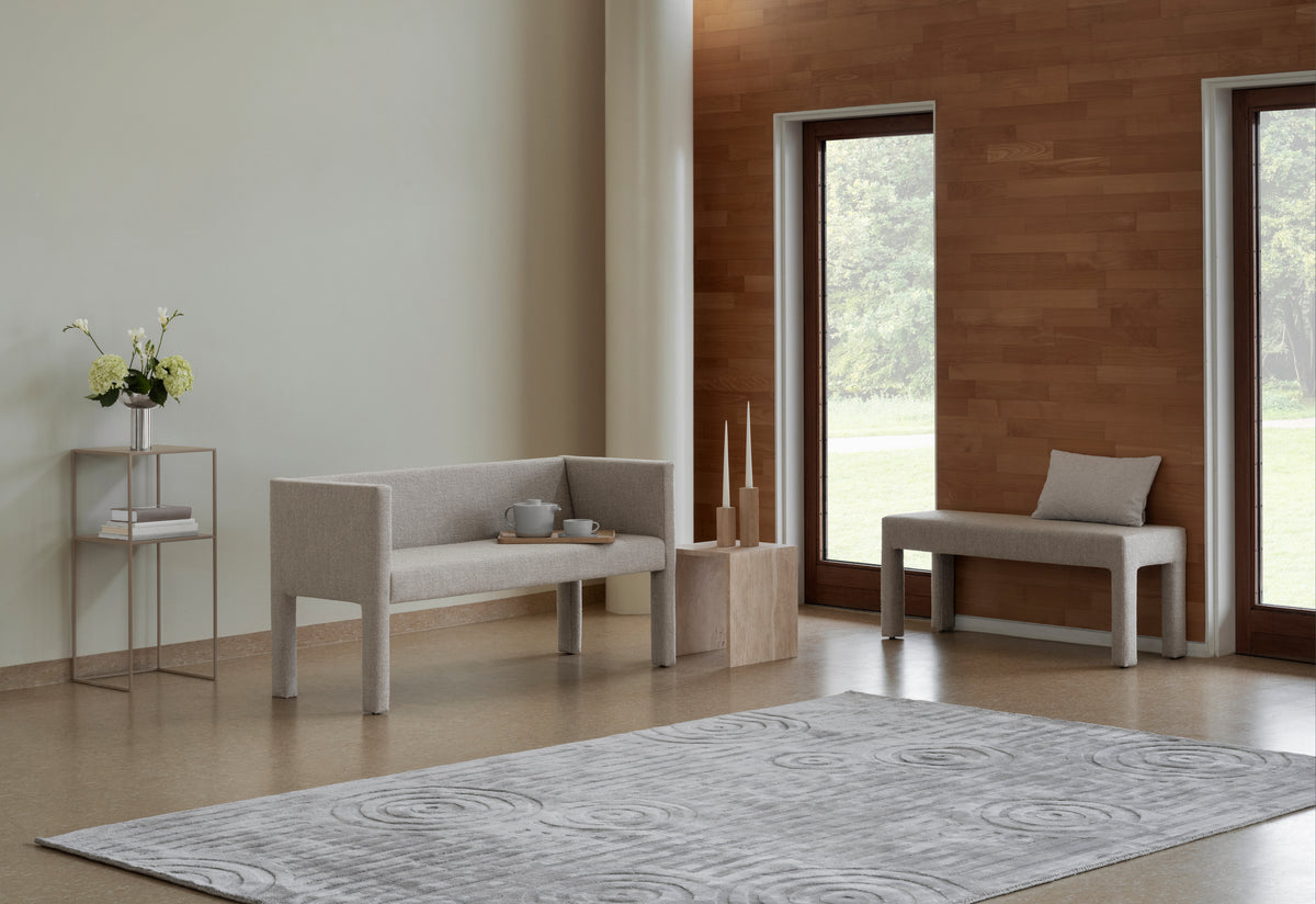 blomus OKU Rectangular Solid Oak Tray, Natural or Black – OKU rectangular tray styled with blomus MIYABI, SABLO and FERA