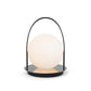 Pablo Designs Bola Led Lantern Black Disc + Tan Strap