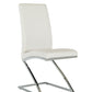 Angora Modern White Dining Chair Set of 2