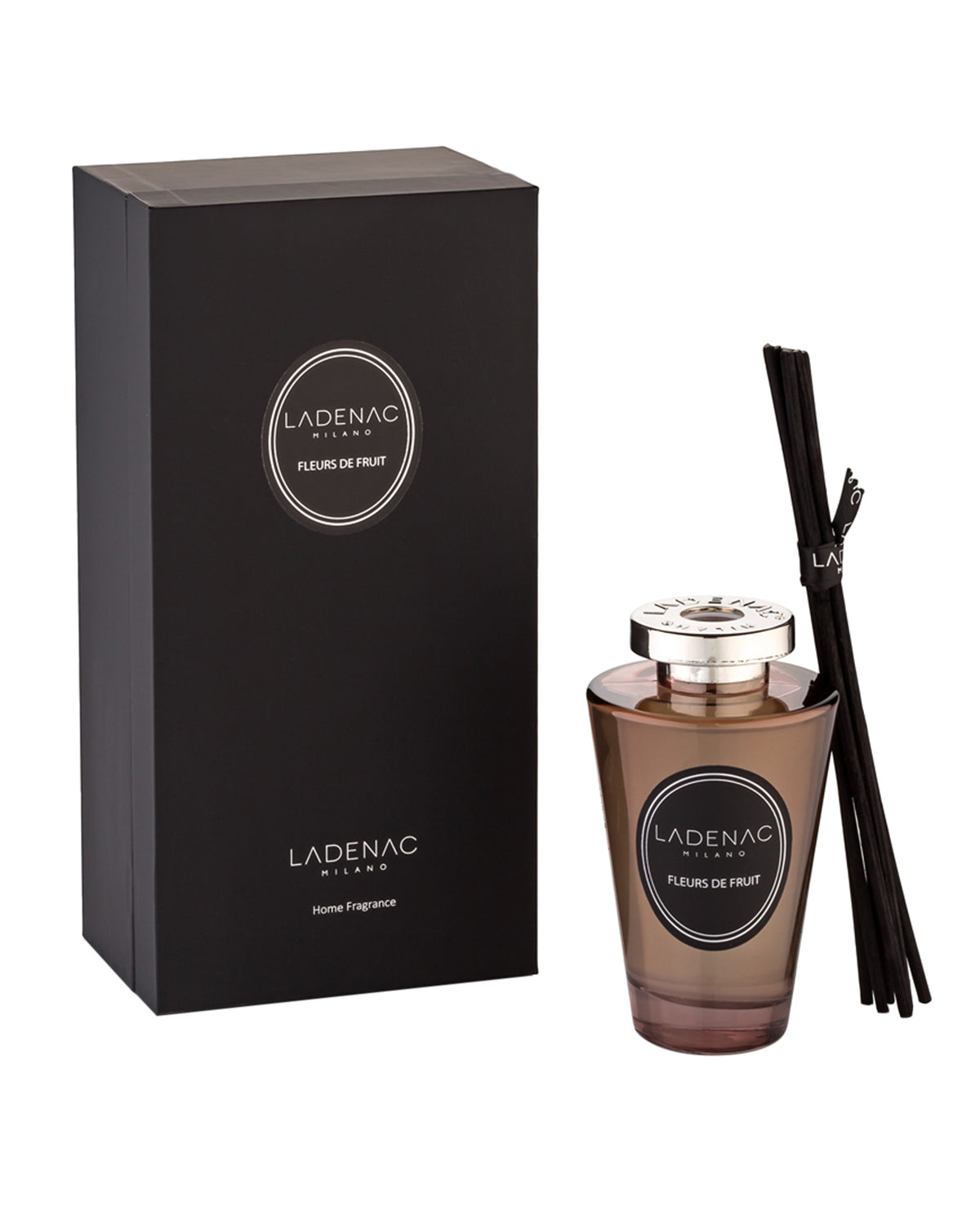 Urban Senses reed diffuser 200 ml by Ladenac Milano, Fleurs de Fruit bottle with gift box