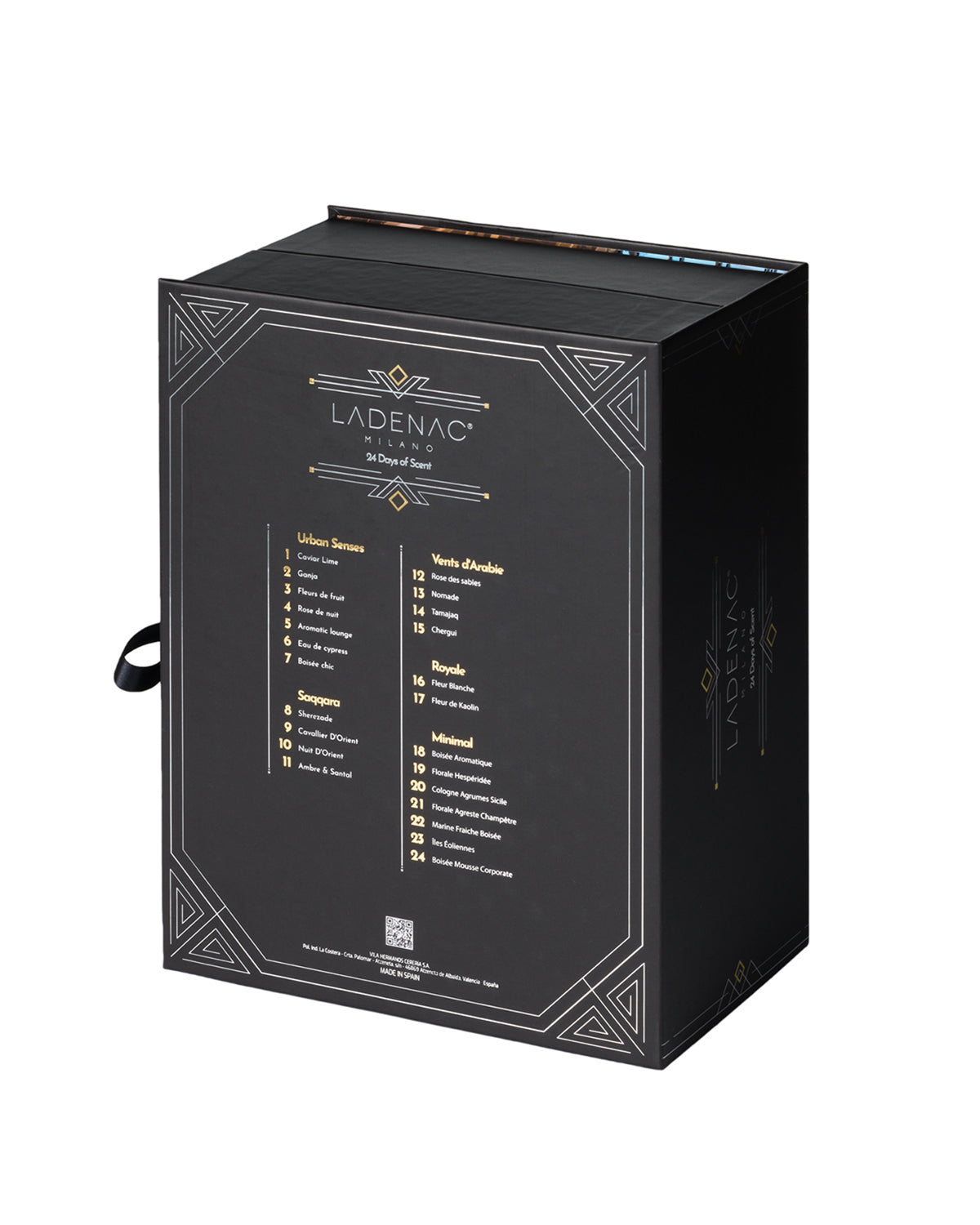 Ladenac Milano Colapesce advent calendar, gift box, side view
