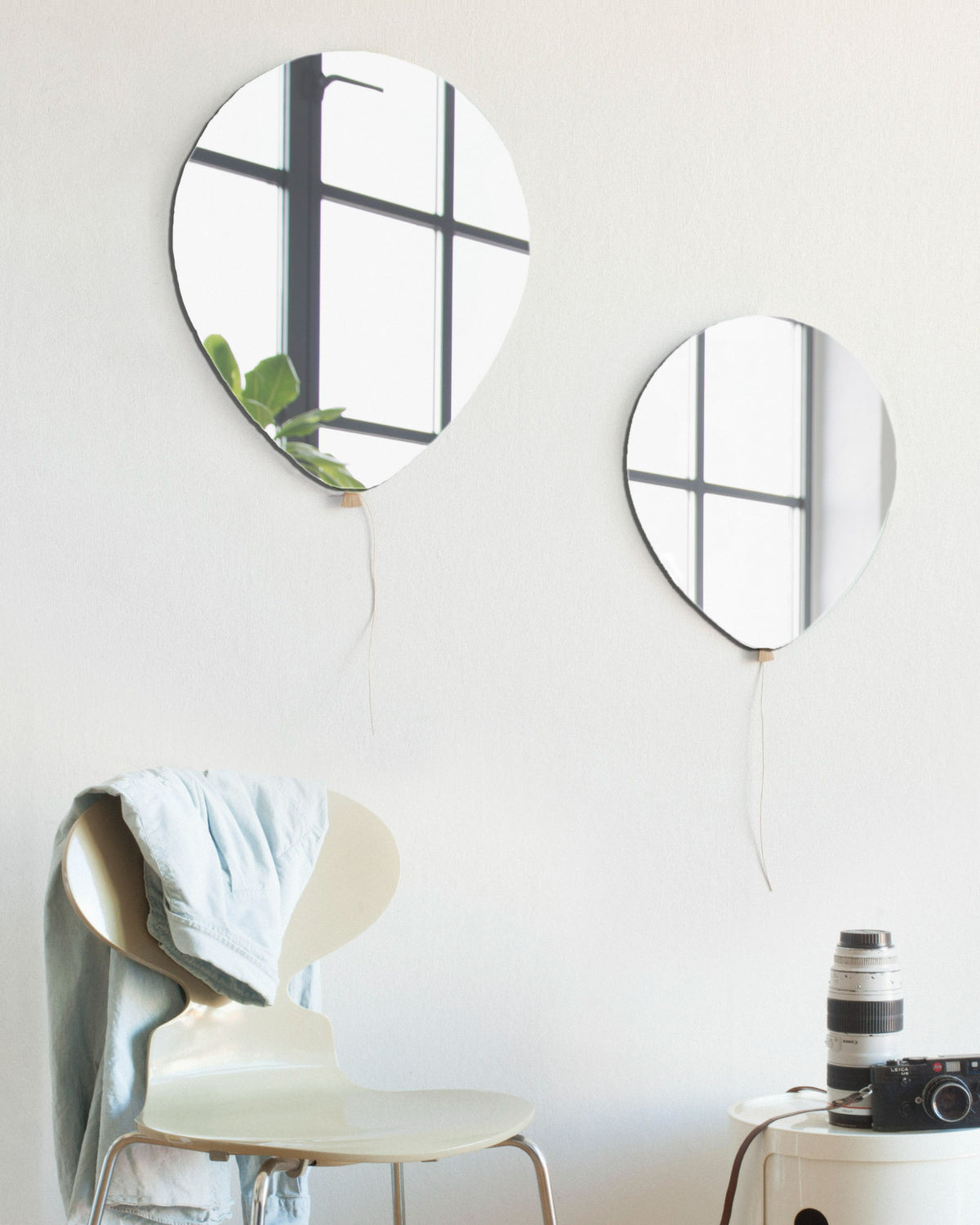EO Play Balloon Mirror (Small) – Small and Large sizes shown together (photo 4 of 6)