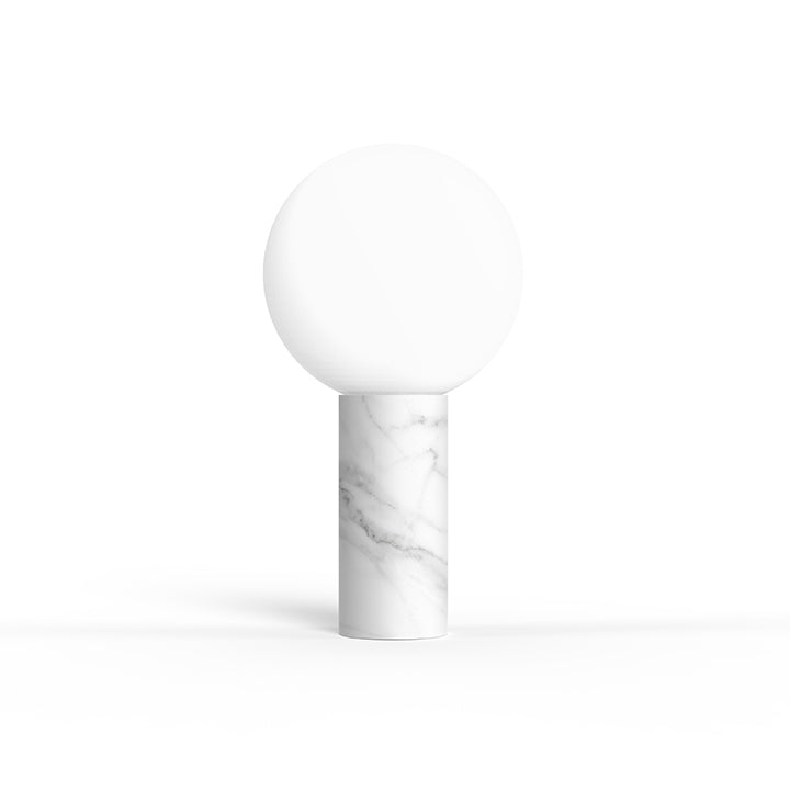 Pablo Designs Pilar Table Lamp environmental lifestyle photo in modern interior setting