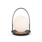 Pablo Designs Bola Led Lantern Brass Disc + Black Strap