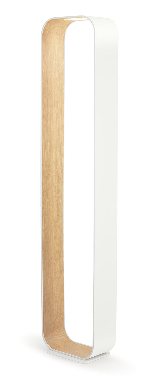 Pablo Designs Contour Floor Lamp fixture geometry from below showing illumination spread