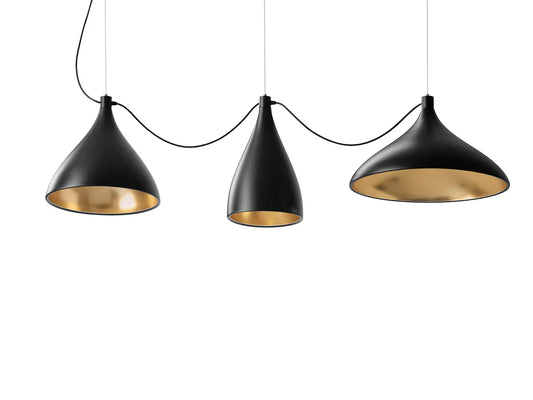 Pablo Designs Swell String XL Mixed Pendant Light finish detail close-up showing material and craftsmanship