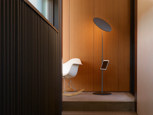 Pablo Designs Circa Floor Lamp finish detail close-up showing material and craftsmanship