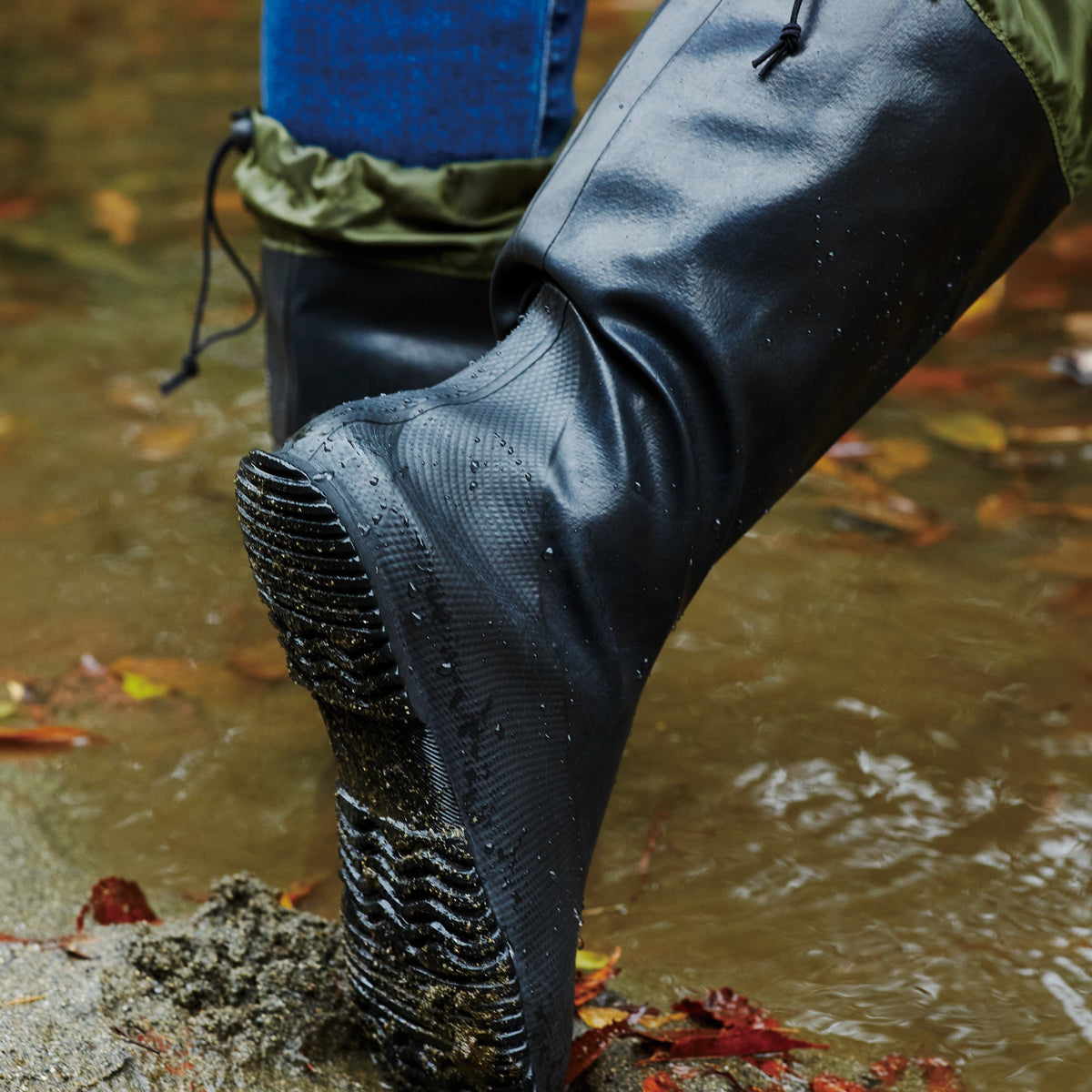 Pokeboo Packable Rain Boots, Rugged Sole – packable rain boots with rugged sole, photo 1