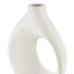 Simi Vase Large White by Finesse Decor