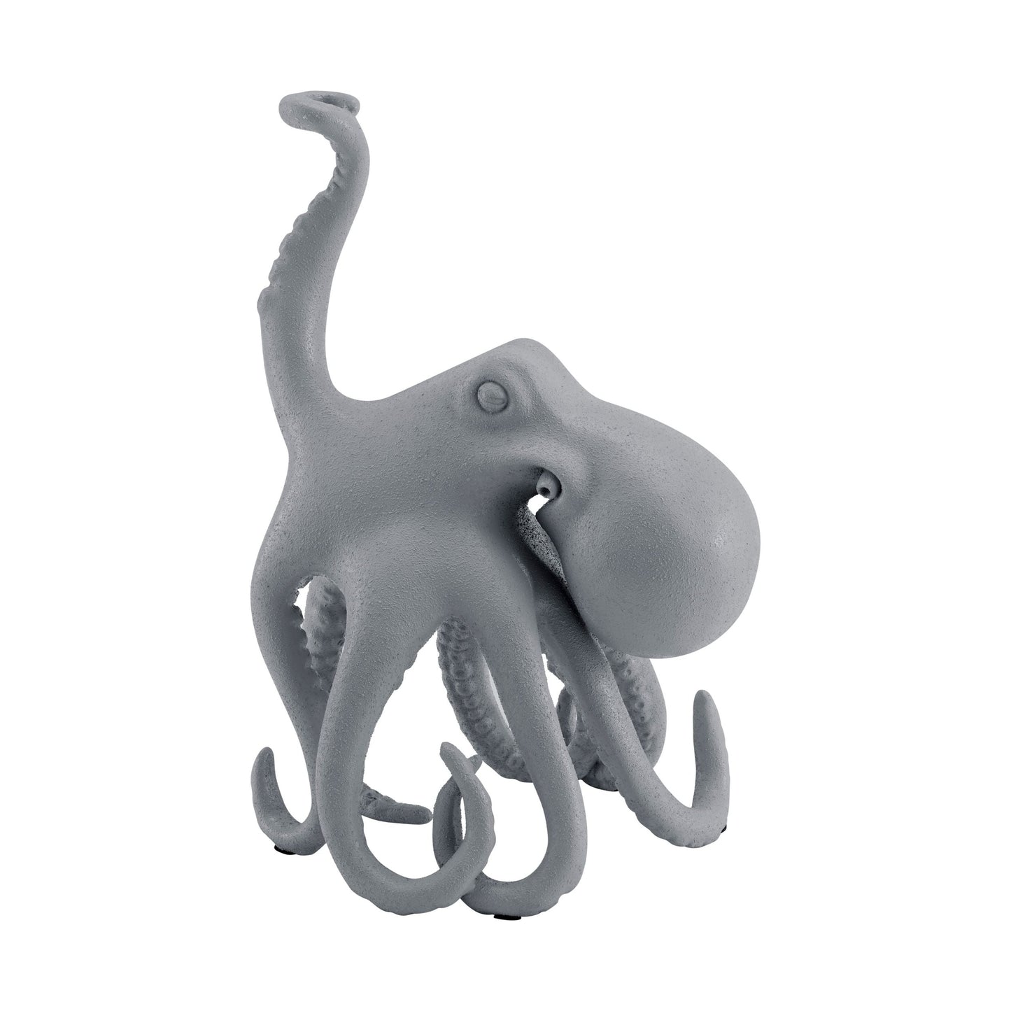 Sugvar the Octopus Frosted Light Gray by Finesse Decor C-3228L-GFR