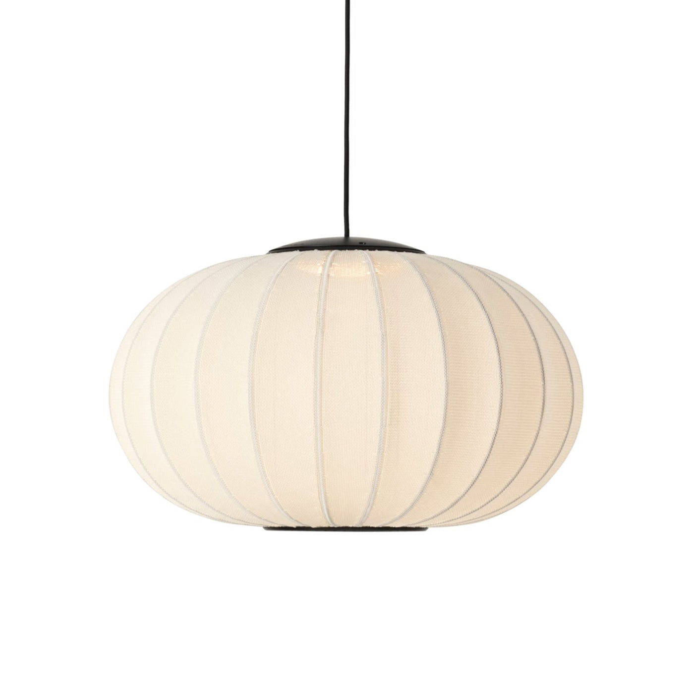 Knit Wit Oval Pendant Lamp 57 Led Mh Kwo57Pw Led - Made By Hand