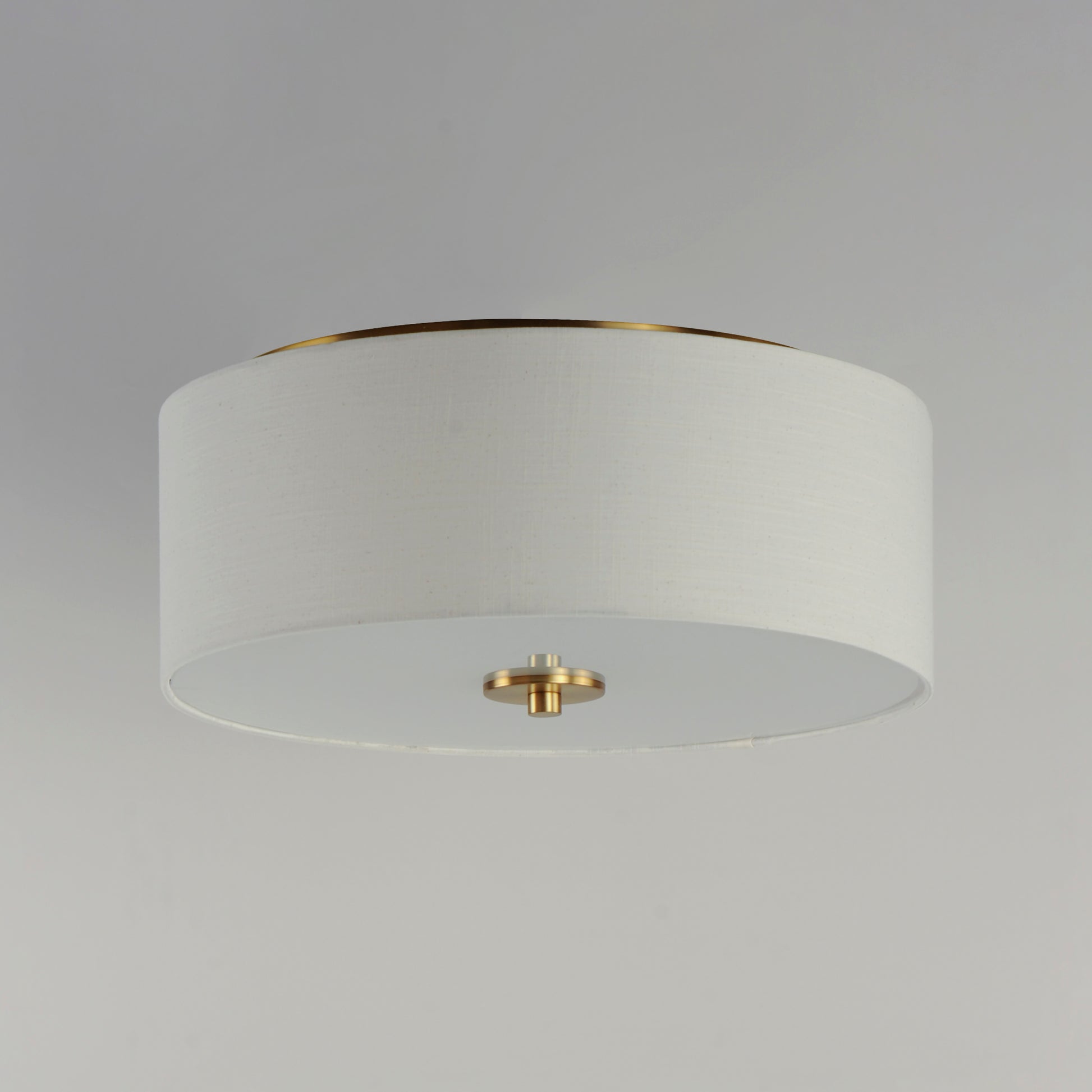 Bongo 3-Light Flush Mount Natural Aged Brass by Maxim Lighting