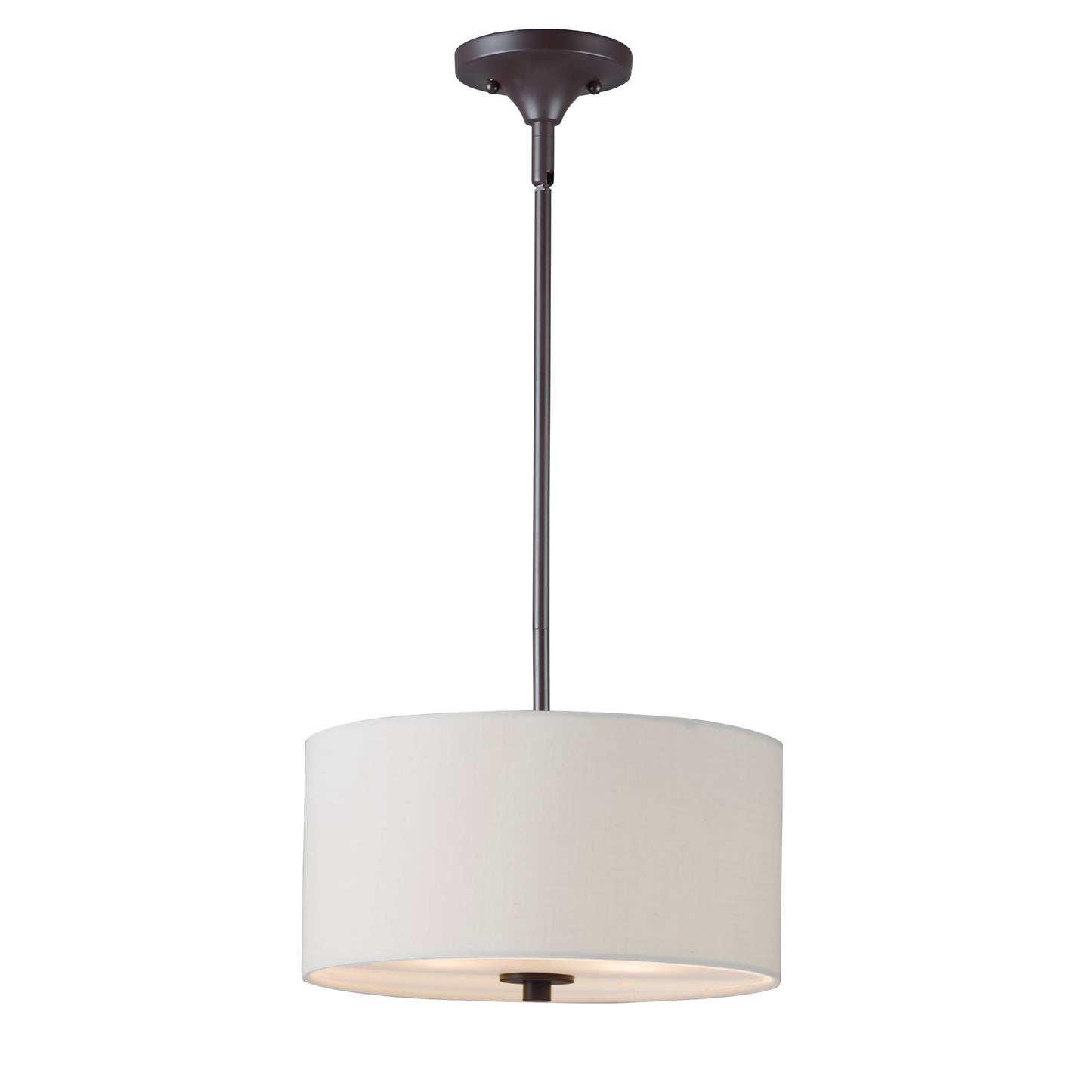 Bongo 2-Light Pendant/Semi-Flush Mount Oil Rubbed Bronze by Maxim Lighting