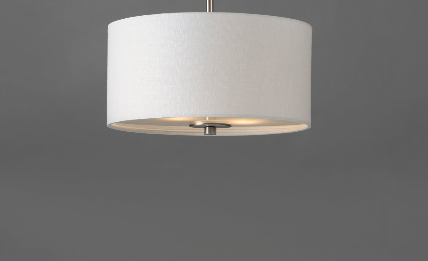Bongo 2-Light Pendant/Semi-Flush Mount Satin Nickel by Maxim Lighting