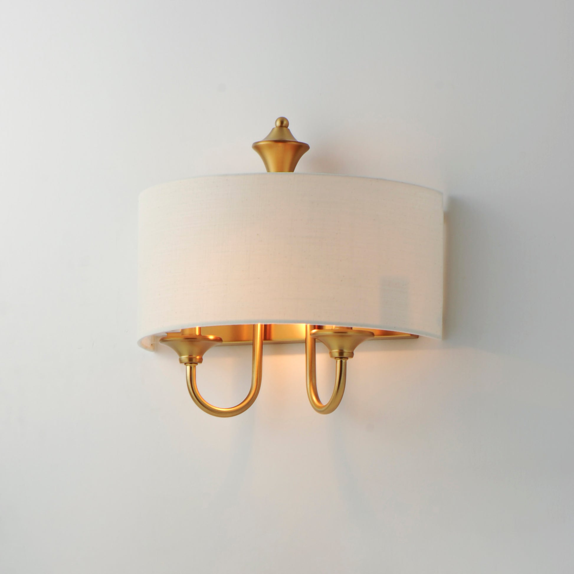 Bongo Wall Sconce Natural Aged Brass by Maxim Lighting