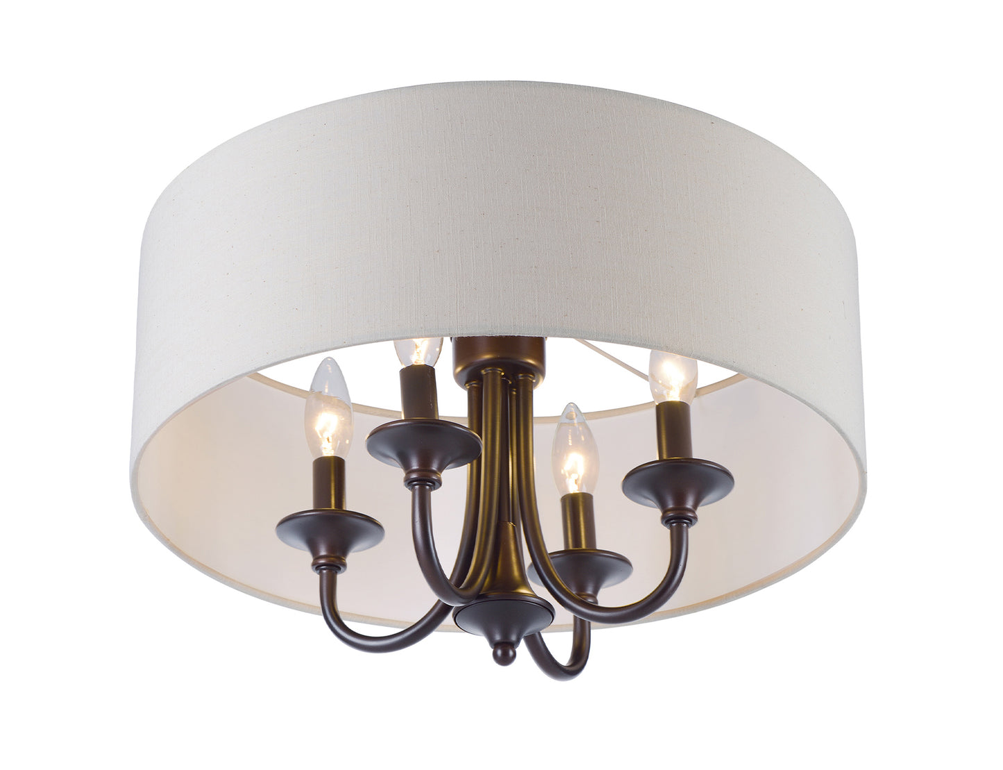 Bongo 4-Light Pendant/Semi-Flush Mount Oil Rubbed Bronze by Maxim Lighting