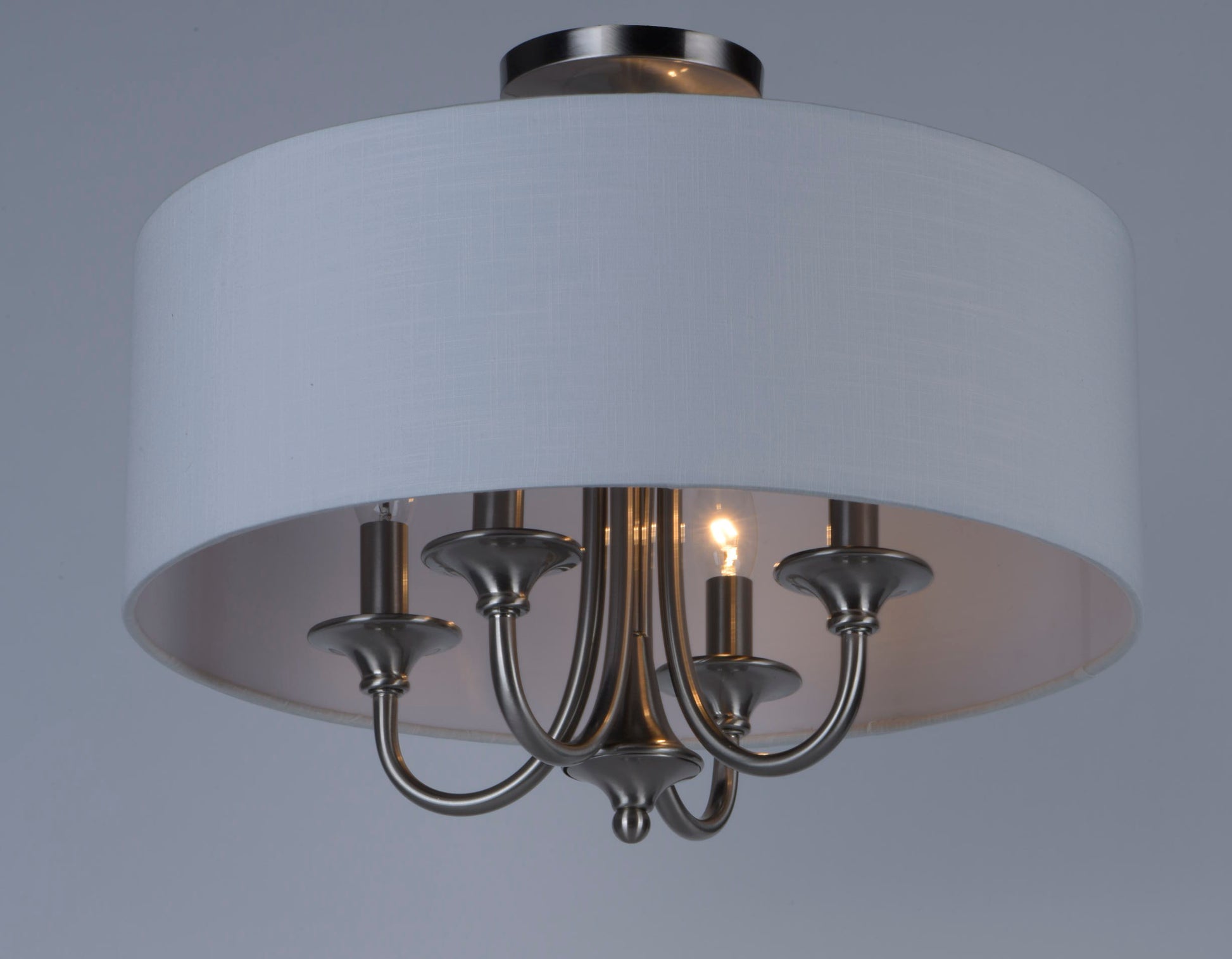 Bongo 4-Light Pendant/Semi-Flush Mount Satin Nickel by Maxim Lighting