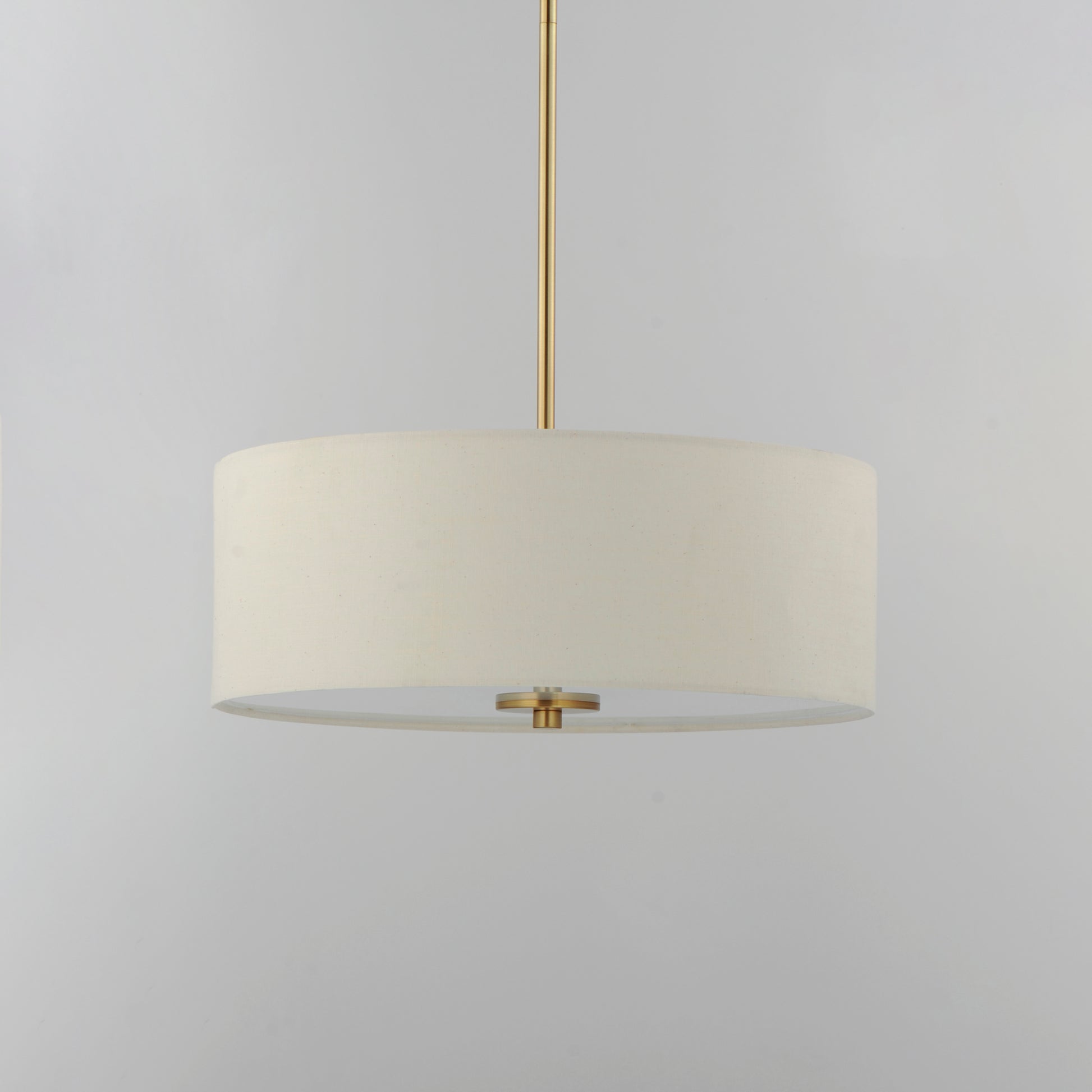 Bongo 3-Light Pendant/Semi-Flush Mount Natural Aged Brass by Maxim Lighting