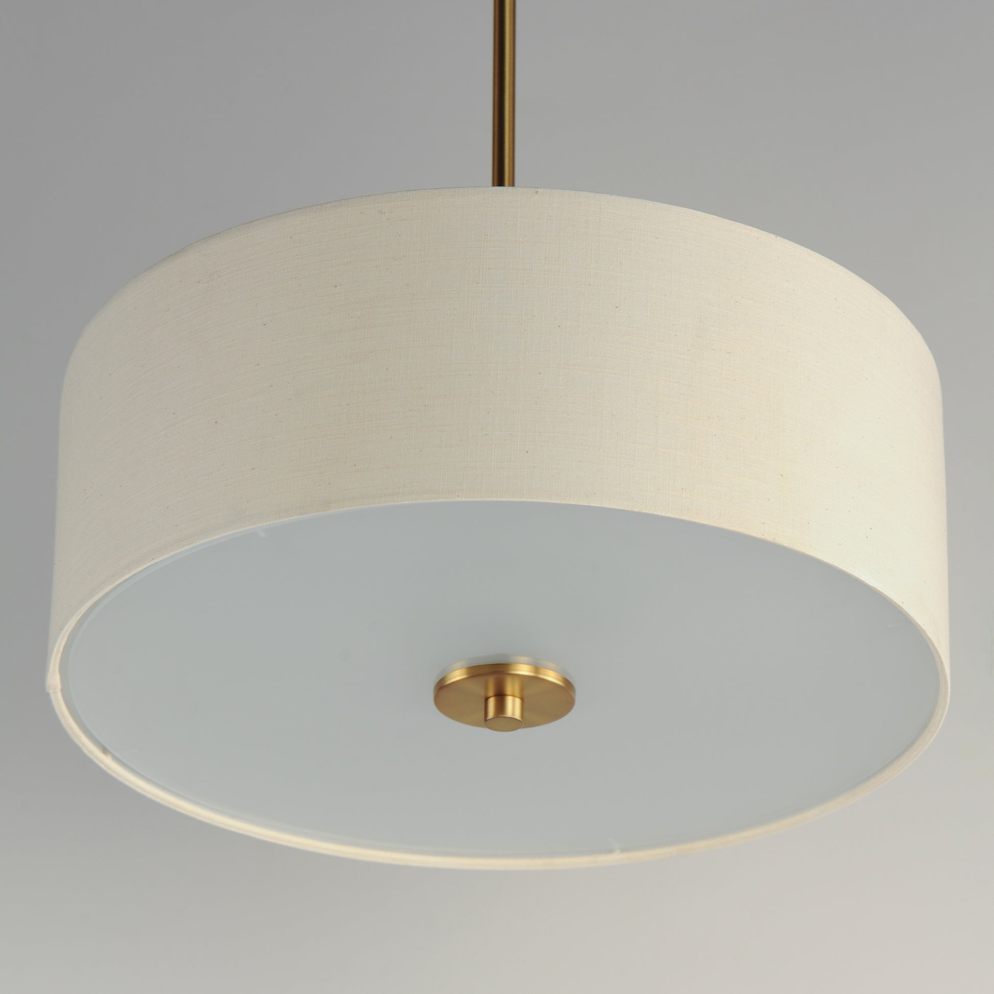 Bongo 3-Light Pendant/Semi-Flush Mount Natural Aged Brass by Maxim Lighting