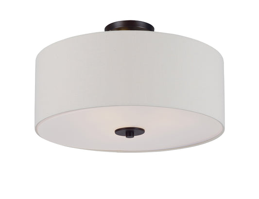 Bongo 3-Light Pendant/Semi-Flush Mount Oil Rubbed Bronze by Maxim Lighting