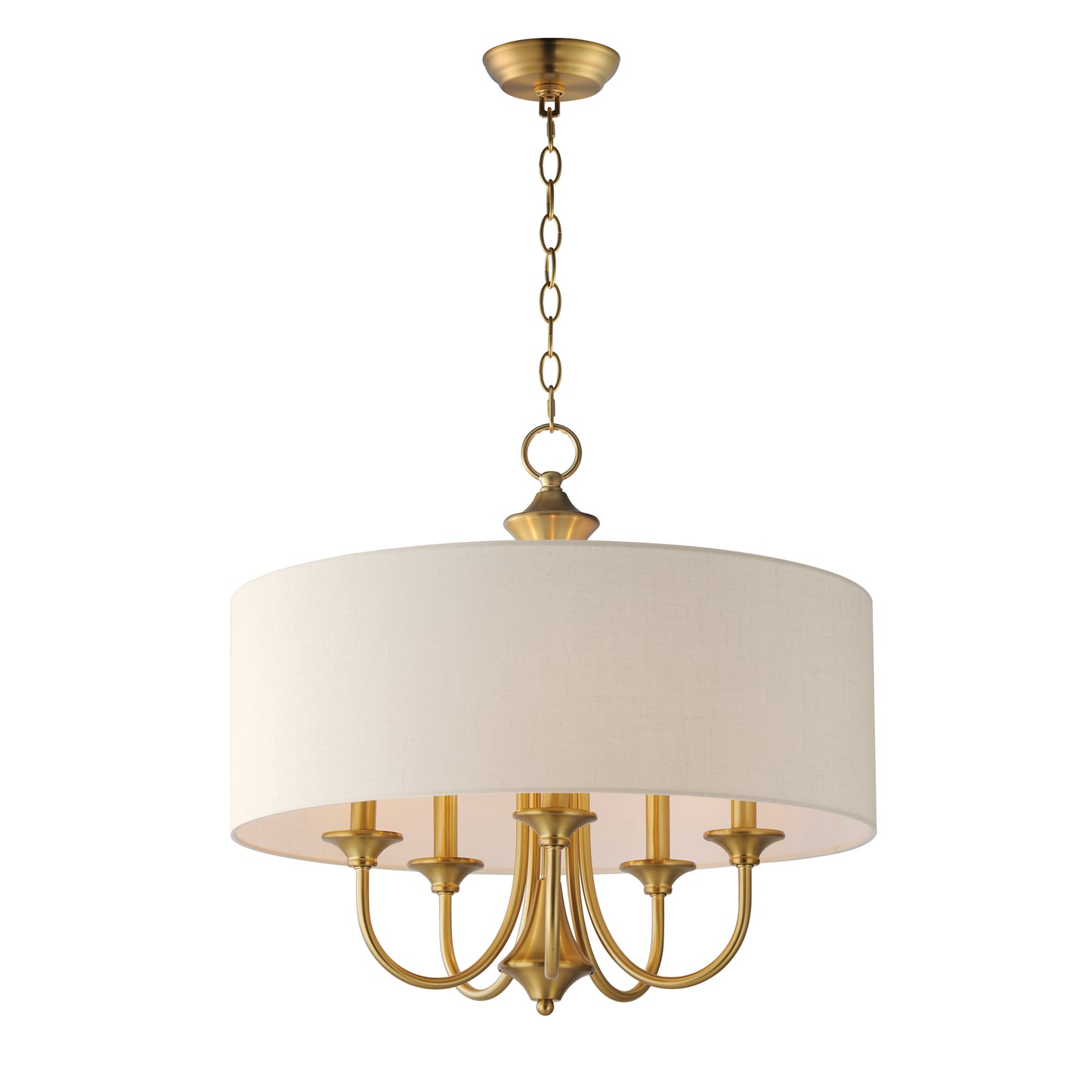 Bongo 5-Light Pendant Natural Aged Brass by Maxim Lighting