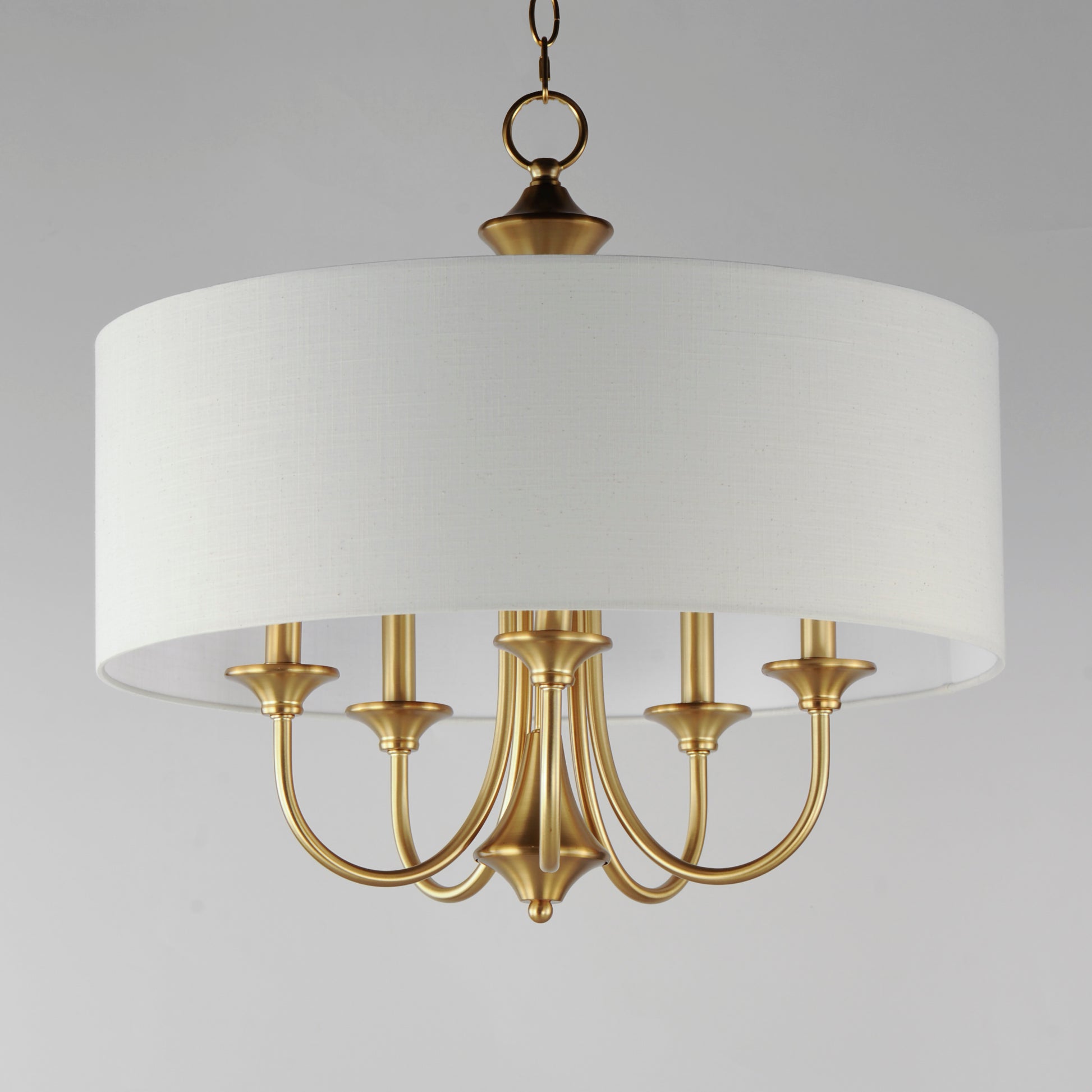 Bongo 5-Light Pendant Natural Aged Brass by Maxim Lighting