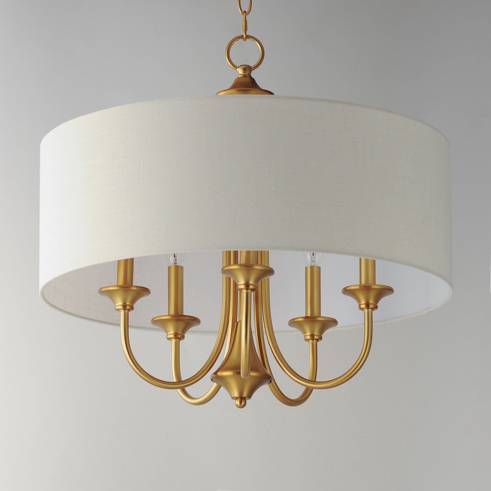 Bongo 5-Light Pendant Natural Aged Brass by Maxim Lighting