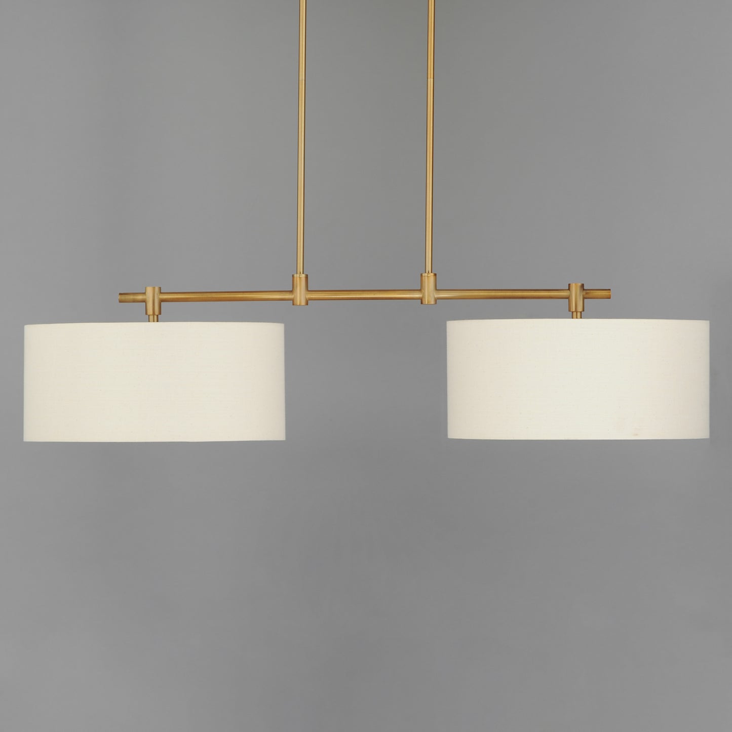 Bongo 2-Light Pendant Natural Aged Brass by Maxim Lighting