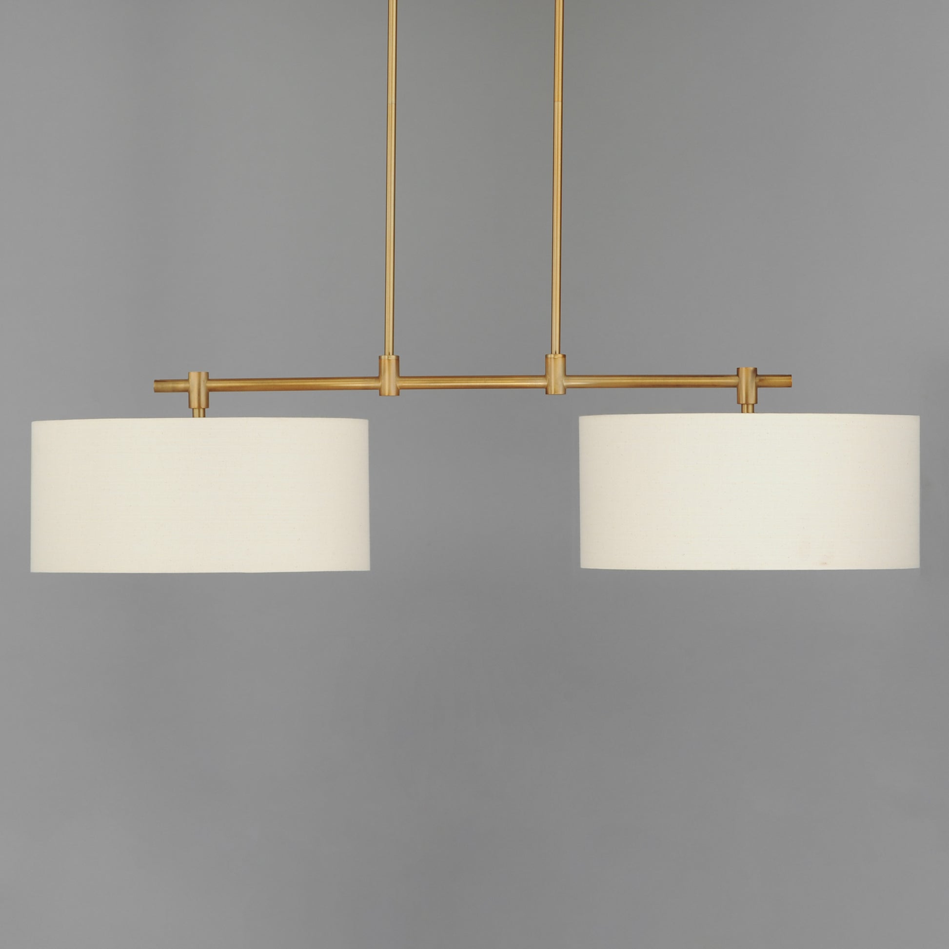 Bongo 2-Light Pendant Natural Aged Brass by Maxim Lighting