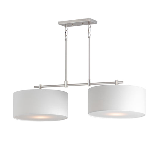 Bongo 2-Light Pendant Satin Nickel by Maxim Lighting